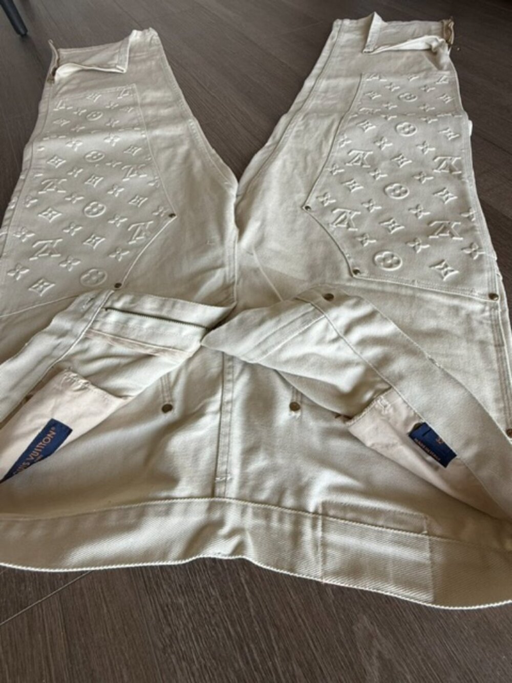 Louis Vuitton Monogram Carpenter Denim Pants View 3